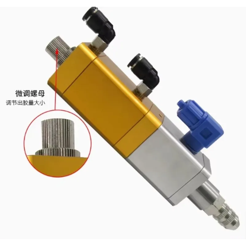 Large Flow 31 Single Liquid Lifting Silicone Dispensing Valve Ball Valves Diaphragm Structure Pneumatic Power Water Back Suction