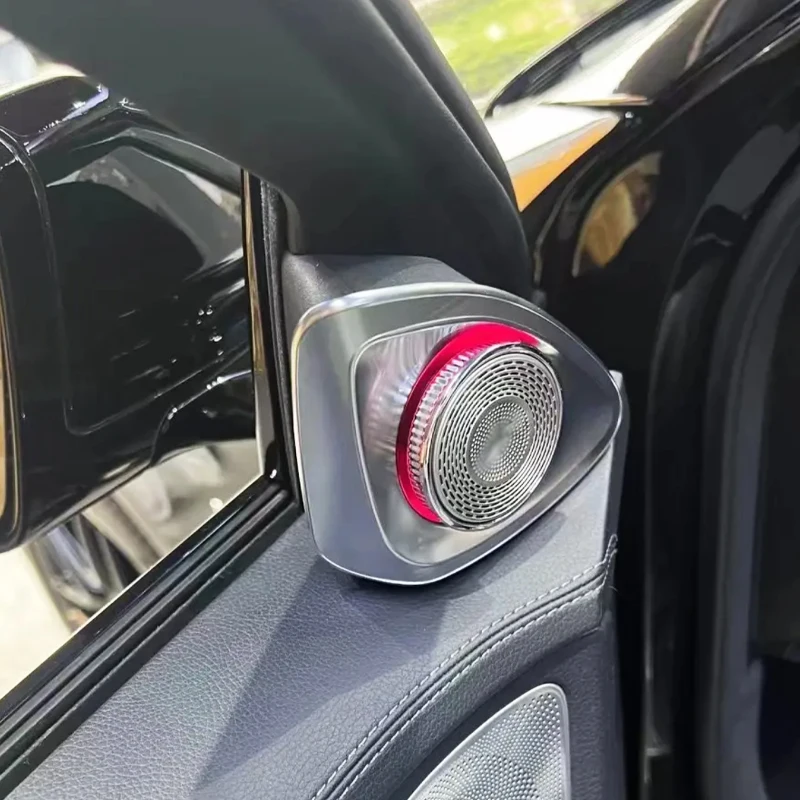 مناسبة لمكبرات الصوت 2014-20، فئة S W222 a عمود 4D مكبر الصوت ترقية مبيت مكبر الصوت #4