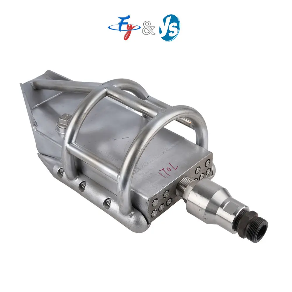 

High Pressure Water Sewer Jetter Boat Nozzle,Stainless Steel, For Pipe Cleaning, Sewer Dredging, Sewage Pipe Cleaning