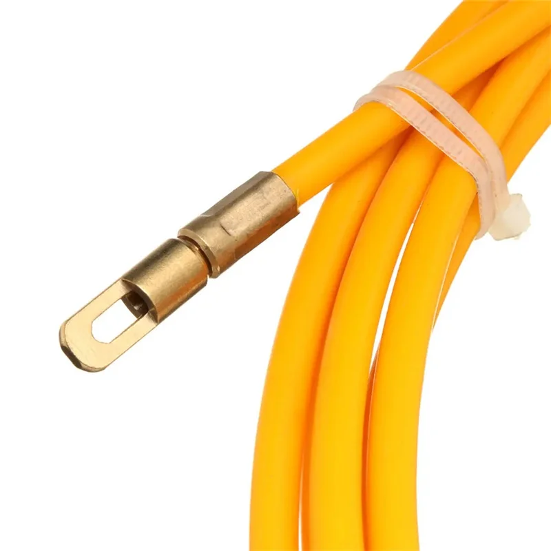 3mm/4mm/6mm Fiberglass Wire Cable Puller Fish Tape Reel Conduit Ducting Rodder Pulling Puller Guide Device 5/10/15/20M