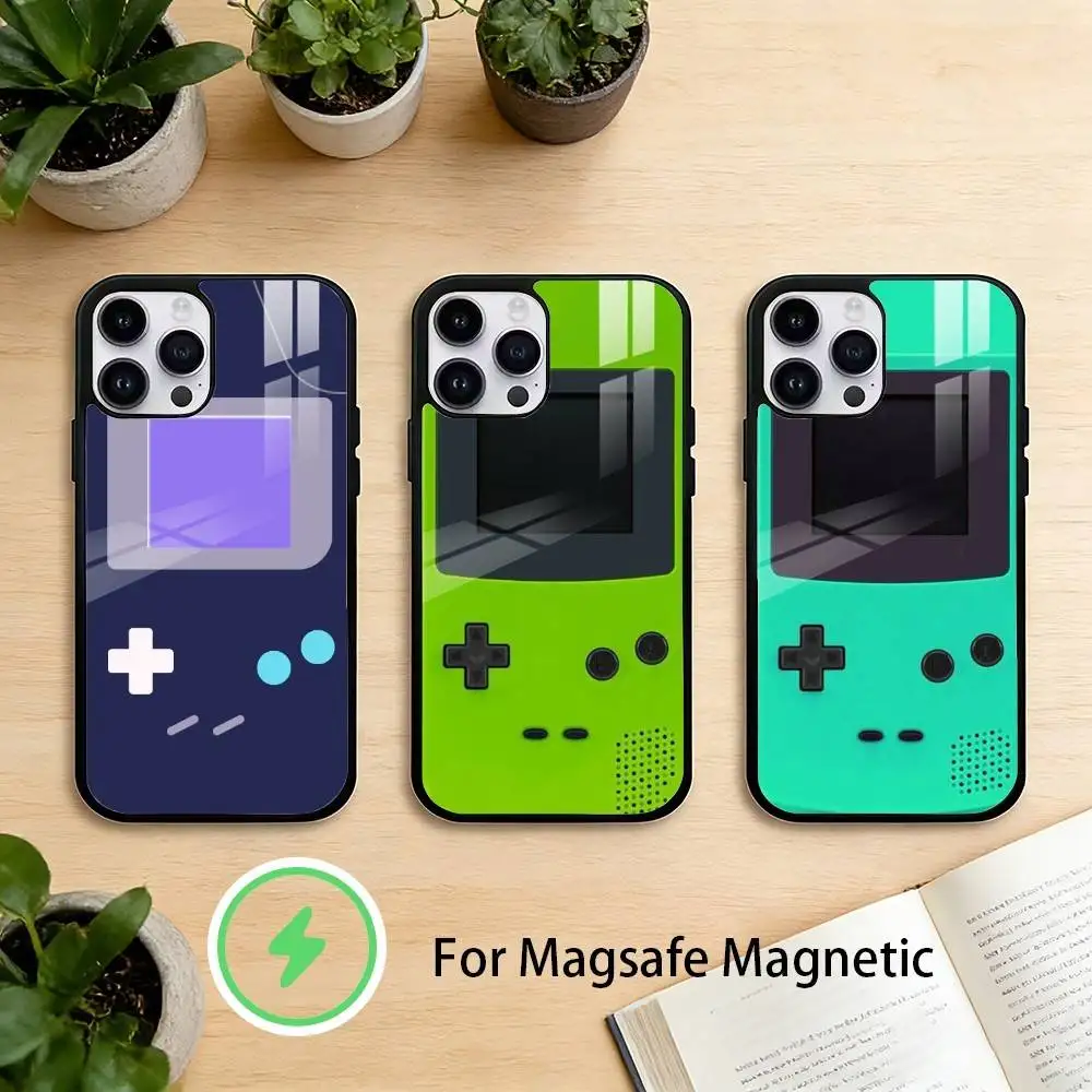 

Gameboy B-Boy Game Phone Case For iPhone 17/16/15/14/13/12/Plus/Pro/Max for Magnetic Wireless Charging
