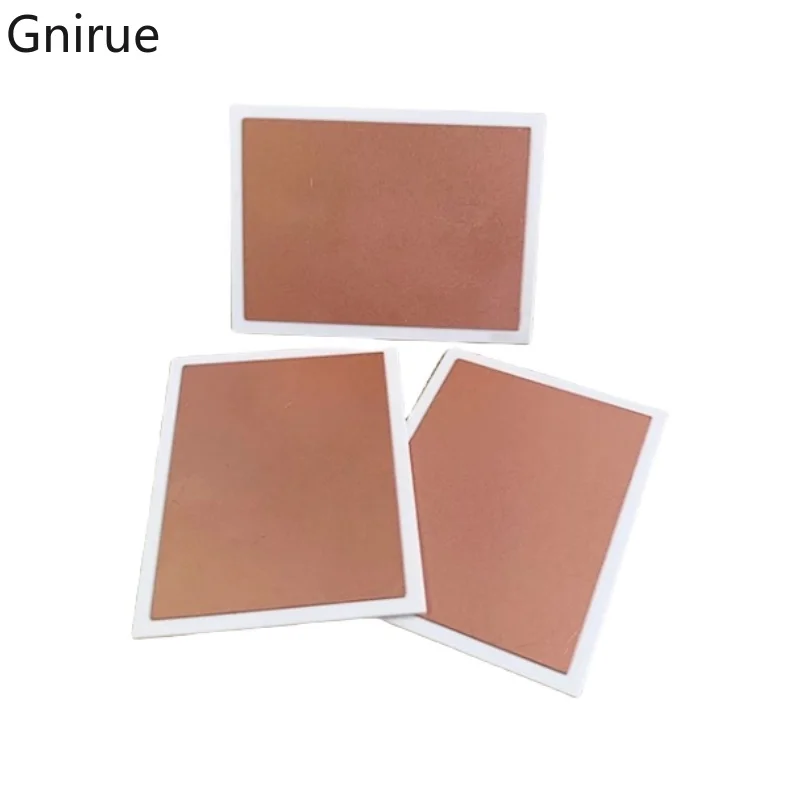 30pcs Customized DBC DPC Board with Double-sided Copper Coated Alumina Ceramic 40mmx55mm/25mmx25mm Ceramic Substrate