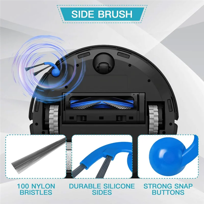 A24P لـ Ecovacs Deebot T80 Omni/X8 PRO OMNI/X8 Omni جهاز آلي لتنظيف الأتربة مجموعة ملحقات أجزاء