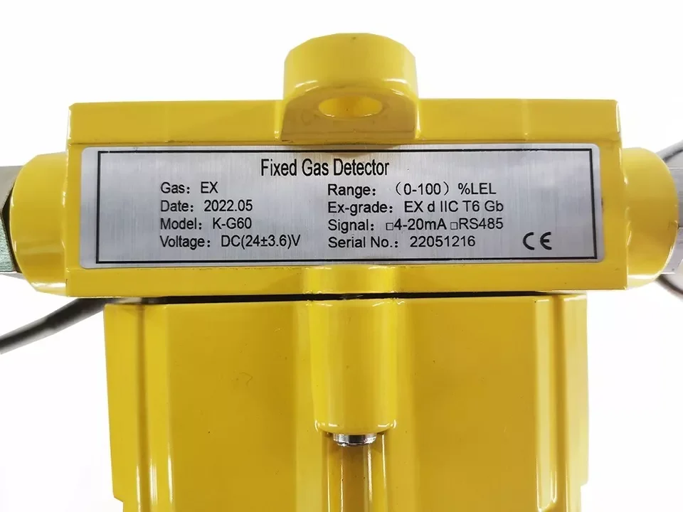 EX Combustible Gas Detector Fixed Industrial EX Flammable Gas Detector 0-100%LEL Single input 4-20mA and RS485