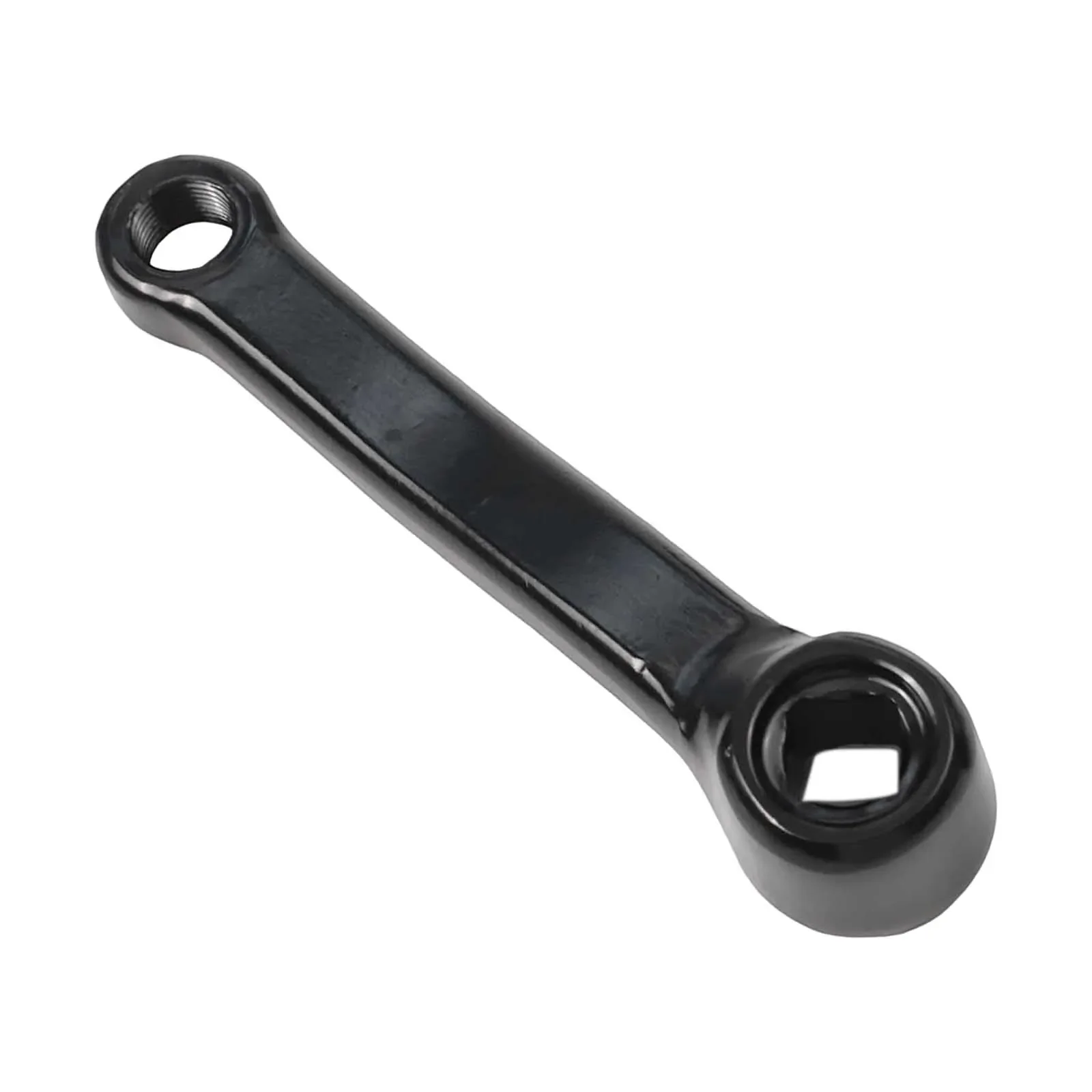 127mm Exercise Bike Crank Iron Square Hole Left/Right Indoor Sports Bike Crank Suitable For Most Of Exercise Bikes