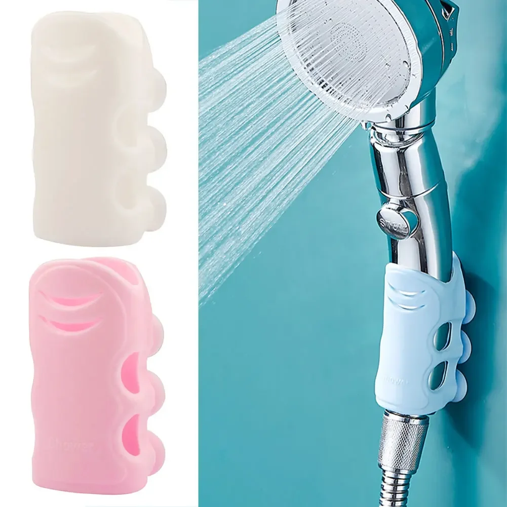 Hot Strong Attachable Shower Bath Head Holder Movable Bracket Powerful Suction ShowerSeat Chuck Holder Suction Cup Shower