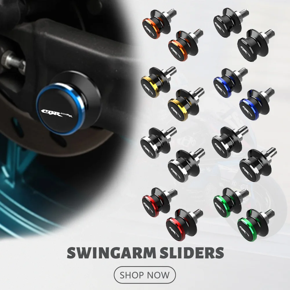 

For HONDA CBR 600RR 1000RR 2004-2019 CBR954RR 900RR Motorcycle Stand Screw M8 Swingarm Spools Slider CBR250R CBR600RR CBR1000RR