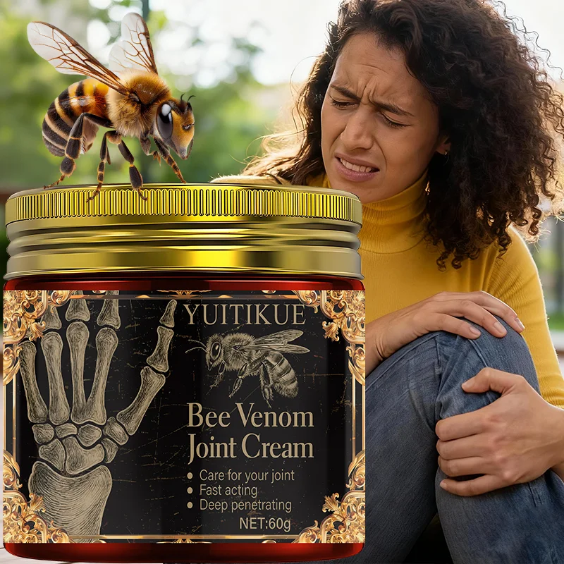 YUITIKUE Bee Venom Joint Cream, cares for your joints with fast-acting relief, deep penetration, and joint protection