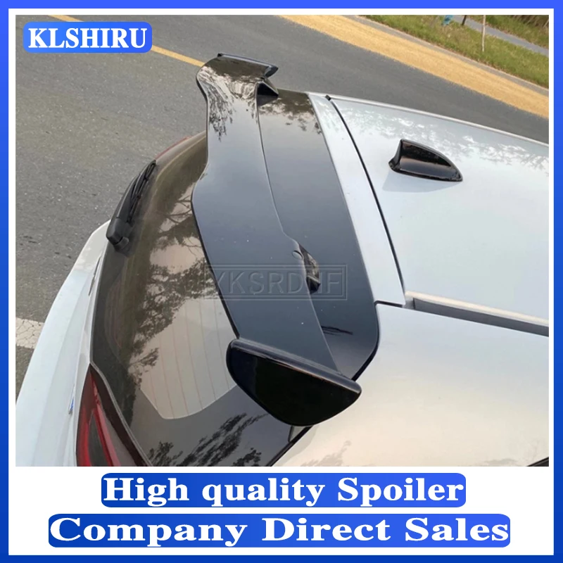 General Purpose Car Styling For 2020 New HOnda Jazz Fit Spoiler High Quality ABS Material Painted Car Rear Tail Wing Decoration