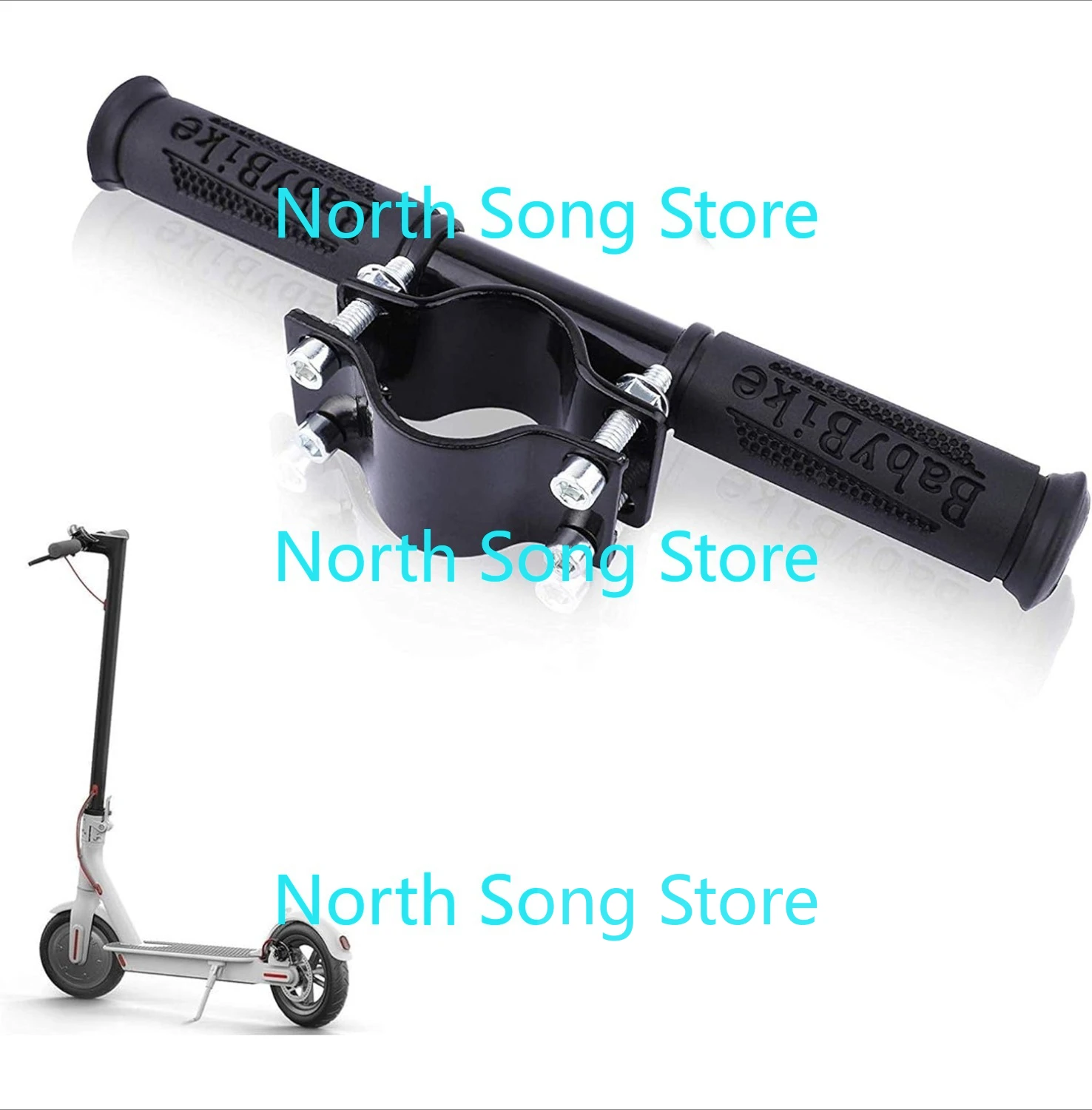 

Scooter Kids Handle Grip Bar Non-Slip Adjustable Child Safe Holder Kids Handrail Compatible for Xiaomi M365 / Pro 1S Scooter
