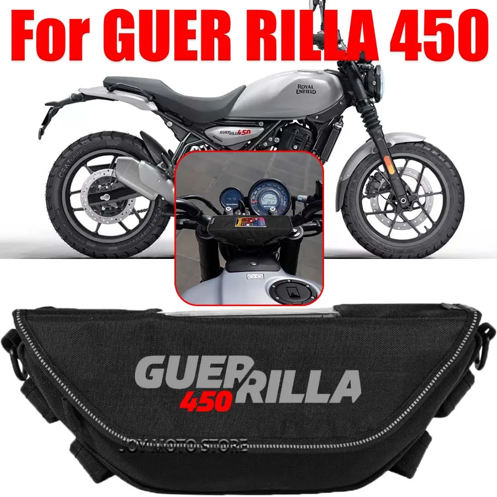For Guerrilla 450 Motorcycle Accessories Tools Bag Waterproof and Dustproof Convenient Travel Handlebar Bag