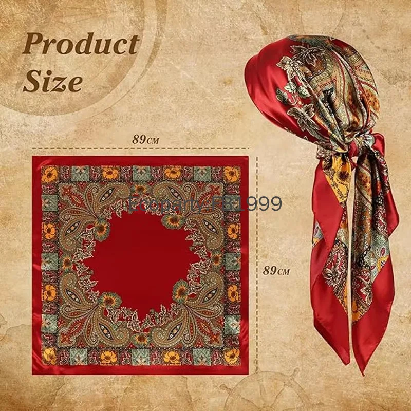 5 Stück Piraten-Kostüm-Zubehör für Damen und Herren, Retro-Kapitän, Pirat, Cosplay, Kopftuch, Halskette, Set, Halloween-Party, Kostüm-Requisiten