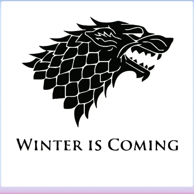 12x14cm Car Sticker Got House Stark Vinyl Car Decal Art Window Car Body Decor Stickers Waterproof Removable  PVC KK