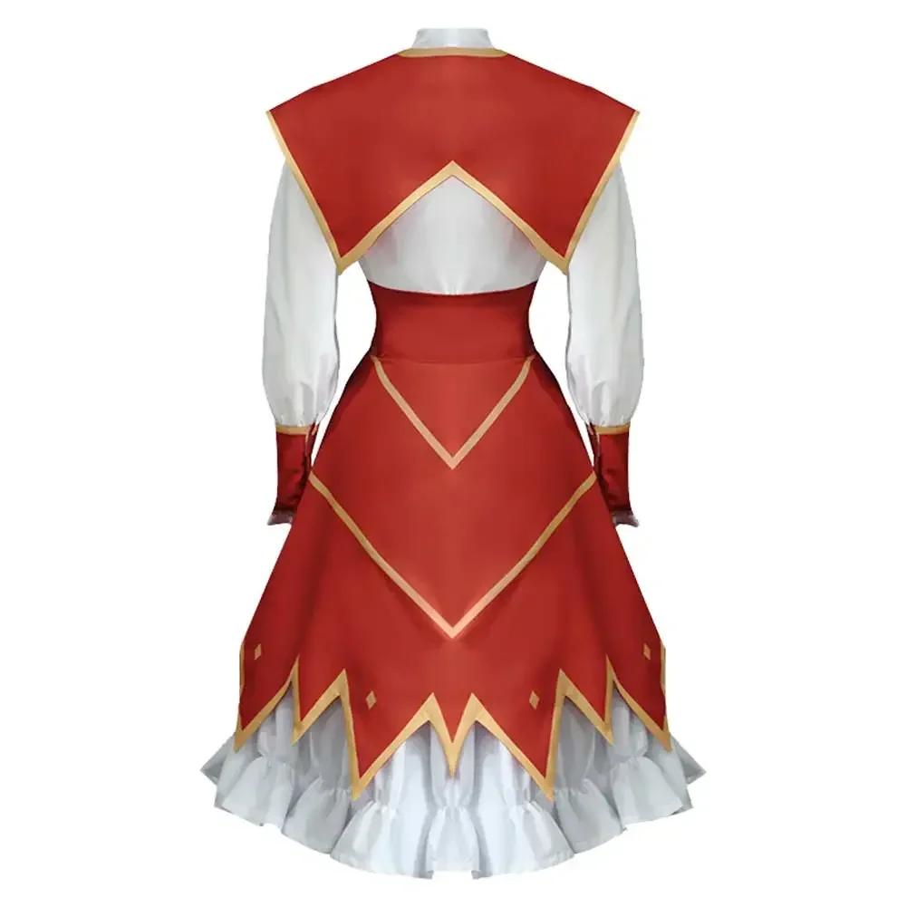 Yumiella Dolkness Cosplay Anime Villainess Cosplay Level 99 Women Dress Costume Outfits Shawl Skirts Female Halloween Party Suit