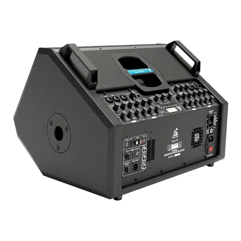 Lihui 15inch Pa System Outdoor Speakers Stage Monitor Feedback Dj Bass Audio Professional 5 Ch Active Speakers