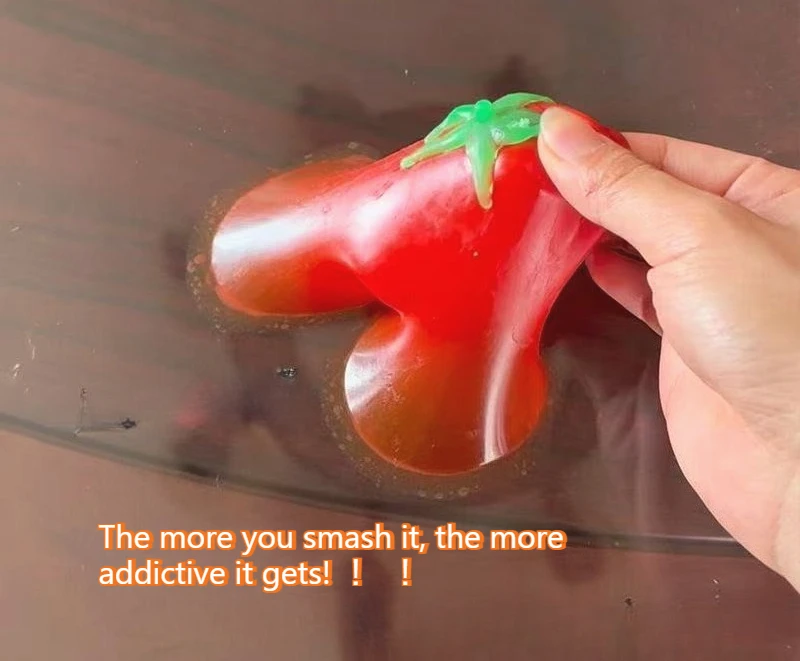 Taba Squishy Cool In Summer Tomatoes Water Balloon Water Fights On The Beach Can't Be Broken Artificial Fruits Kids Squeeze Toys