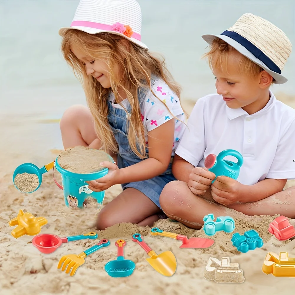 18-Piece Beach & Sand Toy Set - Perfect for Kids\' Summer Fun!