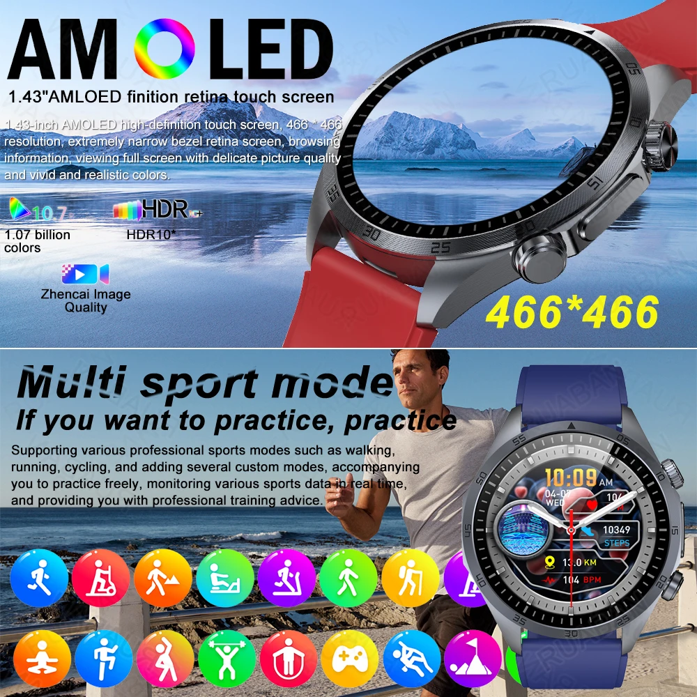 2025 New Smart Watch men Blood - Smartwatch New Watches For Men 评论和价格