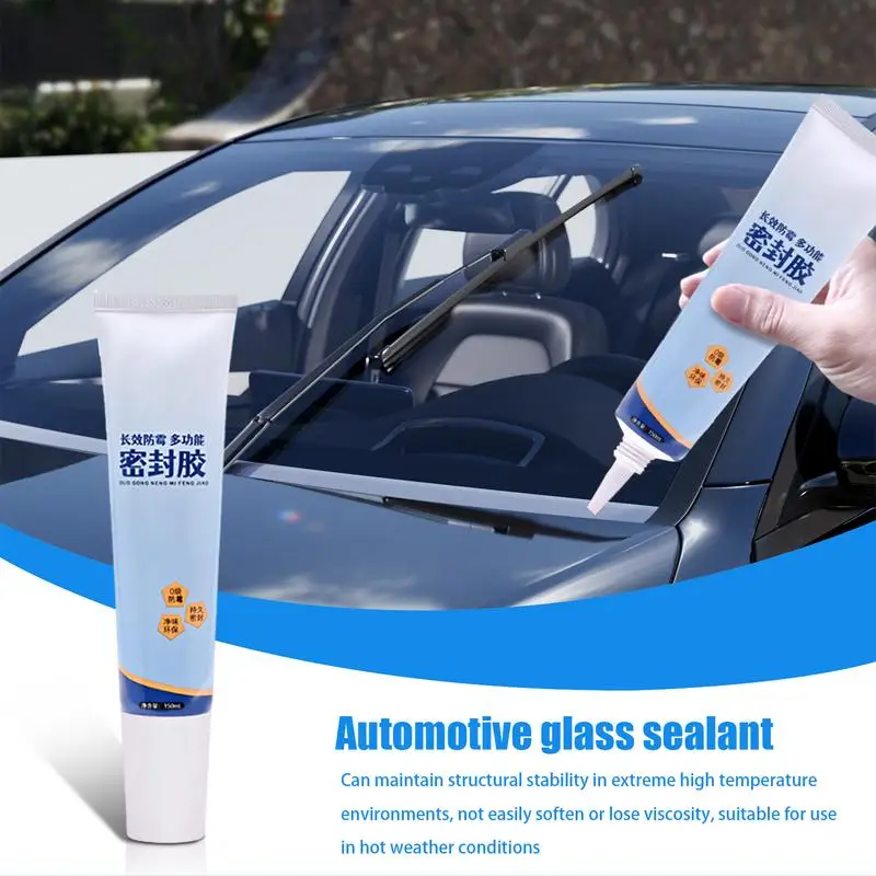 Automotive Glass Sealant 150ml High Bond Strength Window Sealant Windshield And Glass Sealer Car Adhesive Sealant High Bond