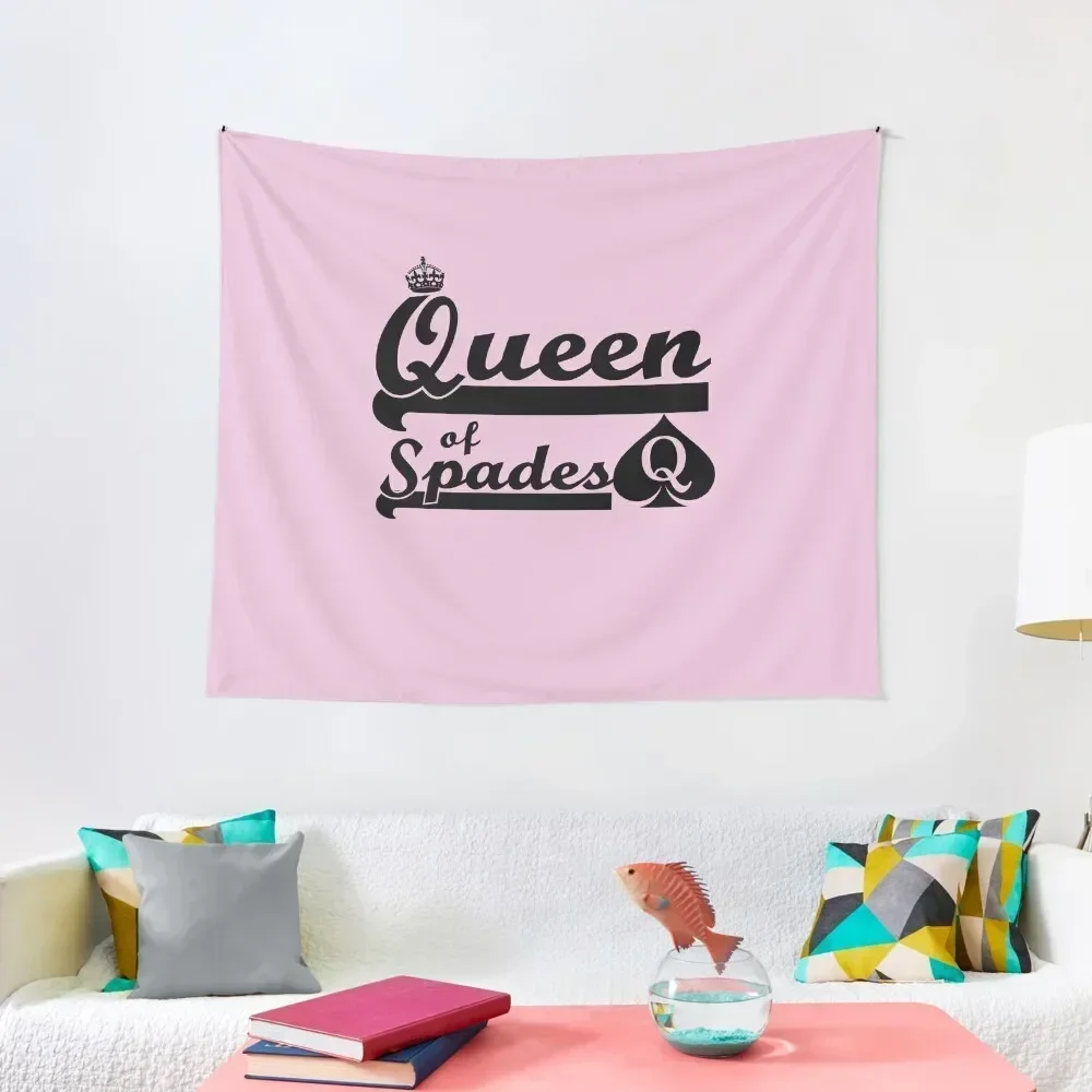 Queen of Spades Hotwife bbc Cuckold Tapestry Funny Home Decor Accessories Tapestry