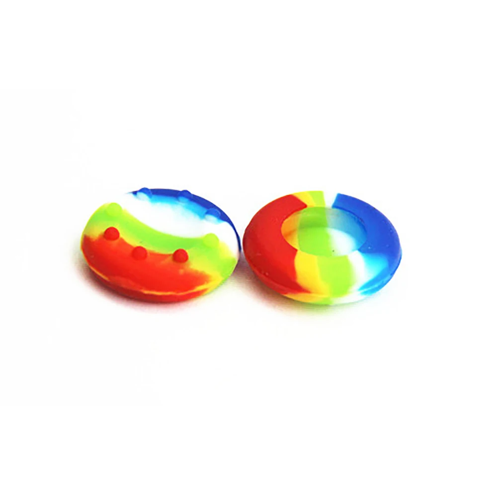 Stent 6 pçs silicone polegar vara aperto tampa botão joystick analógico protetor capa para sony ps2/3 microsoft xbox 360 controlador