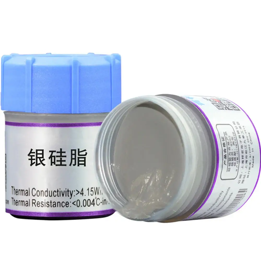 

25g Silver Thermal Compound Paste for Coolers Heat Sink Paste Thermal Grease VGA Heatsink Plaste High Durability for CPU GPU PS4