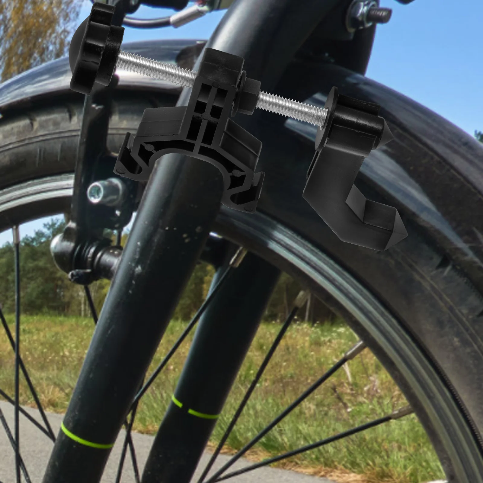 

Bike Wheel Truing Stand Durable Bicycle Rim Truing Tool Portable for Various Bike Types Easy to Use Wheel Repair Tool