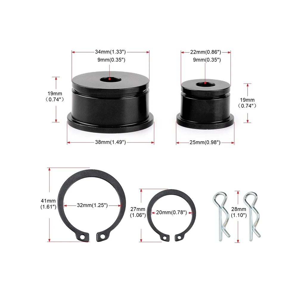 Short Shifter Cable Bushings For Acura RSX Type-S 2002-2006 Short Shifter Adapter Kit For Honda Civic 2002-2005 SI EP3