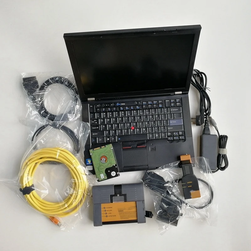 

ICOM A2 для BMW Cars A+B+C mini Новейшее программное обеспечение Expert Mode Win10 в 1 ТБ HDD SATA Ноутбук T410 I7 4G Thinkpad Инструмент автоматической диагностики