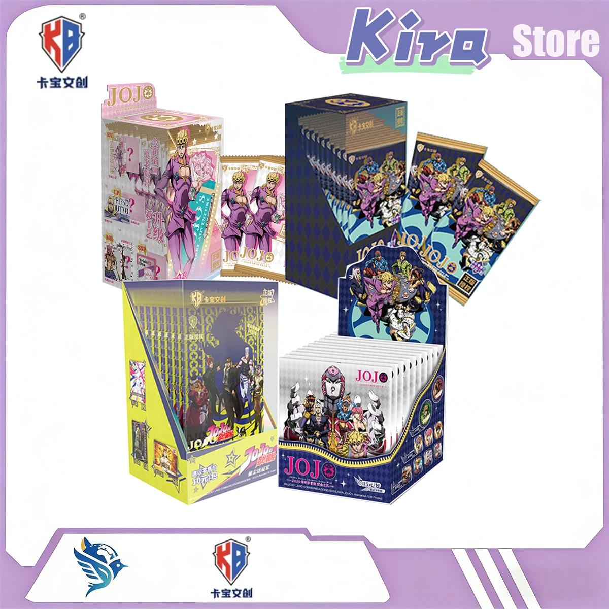 

Новинка! Оригинальные аниме-сувениры Kabao Jojo's Bizarre Adventure: Wind Of Gold Star Dust Expeditionary Force. Подарки-сюрпризы.