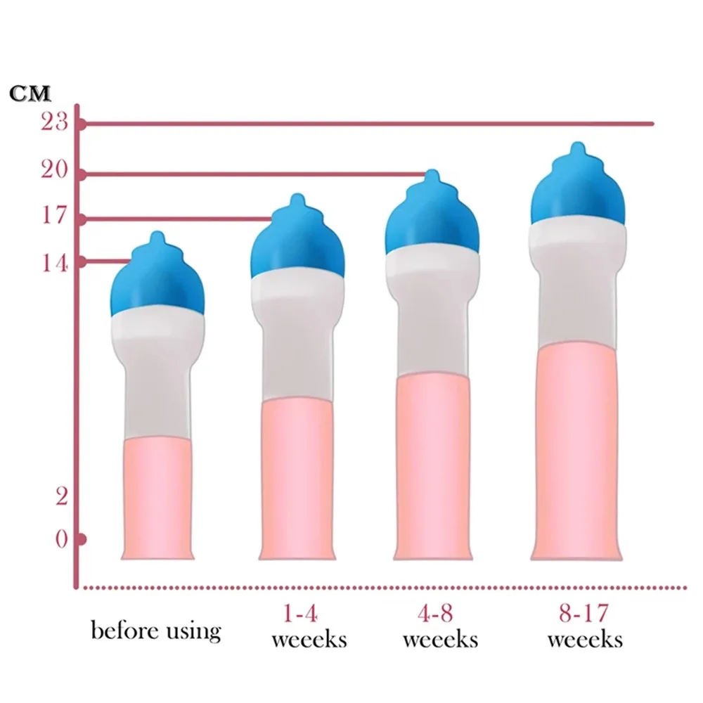 Sex Toys for Men Penis Extender Enlargement Stretcher Pump Strap Sleeve Gay Dick Enlarger Vacuum Penis Pump Device Delay Trainer