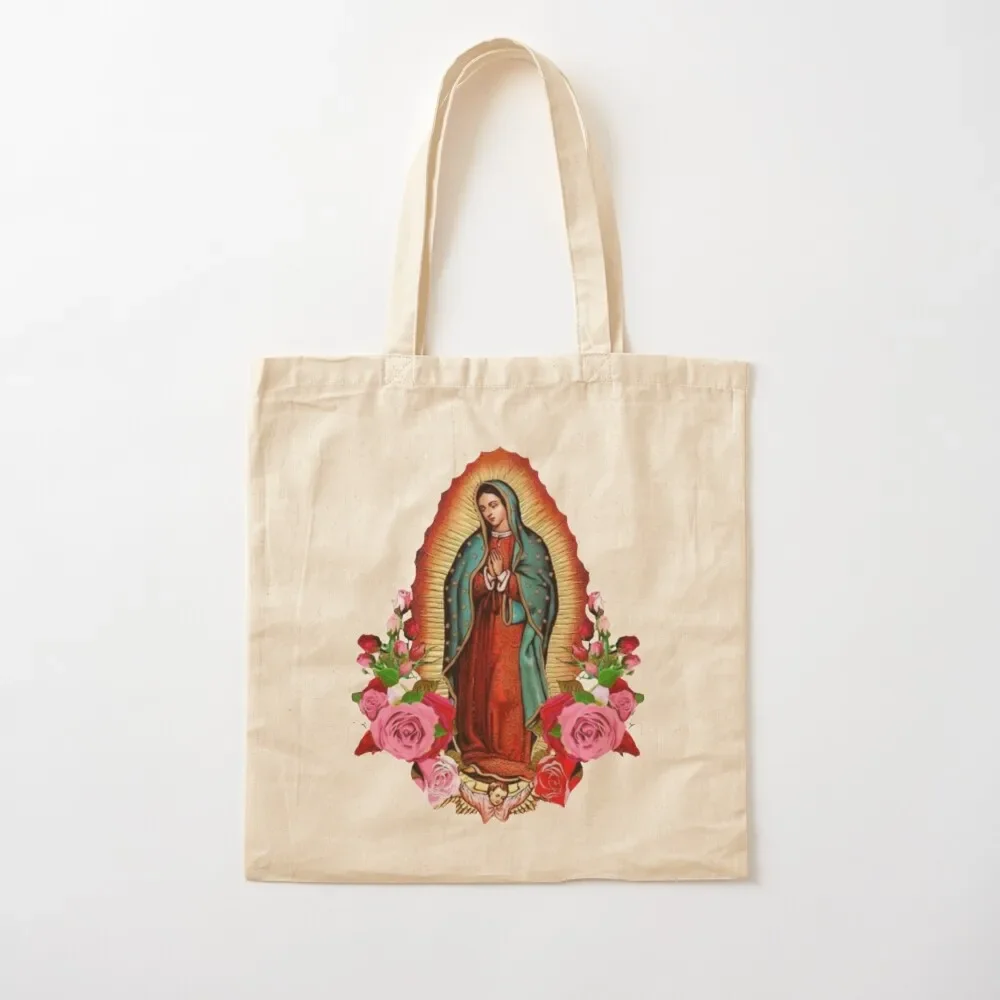 Our Lady of Guadalupe Mexican Virgin Mary Mexico Tote Bag Women's bag handbag personalized tote bag