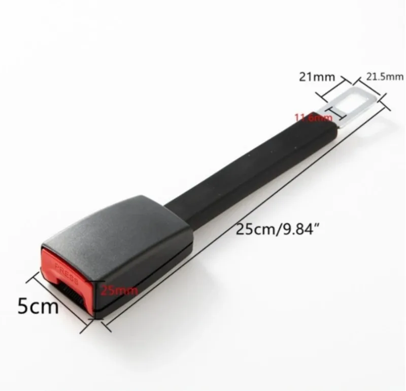 Premium-Universal-Sicherheitsgurt mit 25-Schnalle, Verlängerungsclip, robuster Metalladapter für Auto-Sicherheitsgurte (kompatibel mit den meisten Modellen) – Detail 3