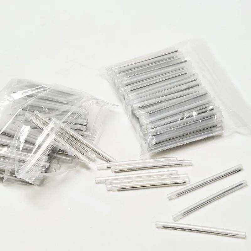 Pelindung kabel Tubo panas dapat menyusut, tabung 40mm 45mm 60mm 1pin 2pin pelindung Splice serat optik asap lengan pelindung tabung panas menyusut