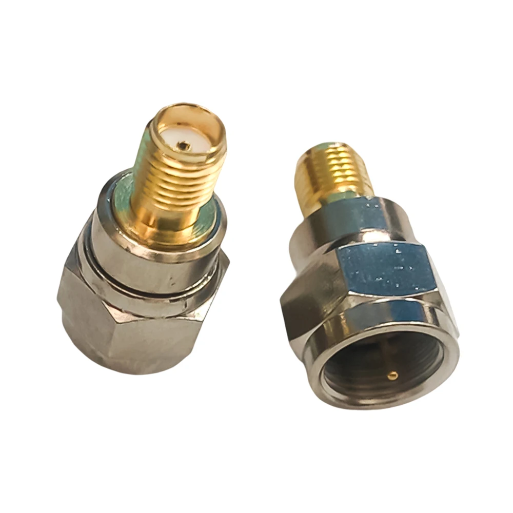 Sma Naar F Coax Adapter Sma Naar F Coaxiale Connector SMA-F Rf Coaxiale Adapter Voor RTL-SDR Antenne Uitzending Radio 'S