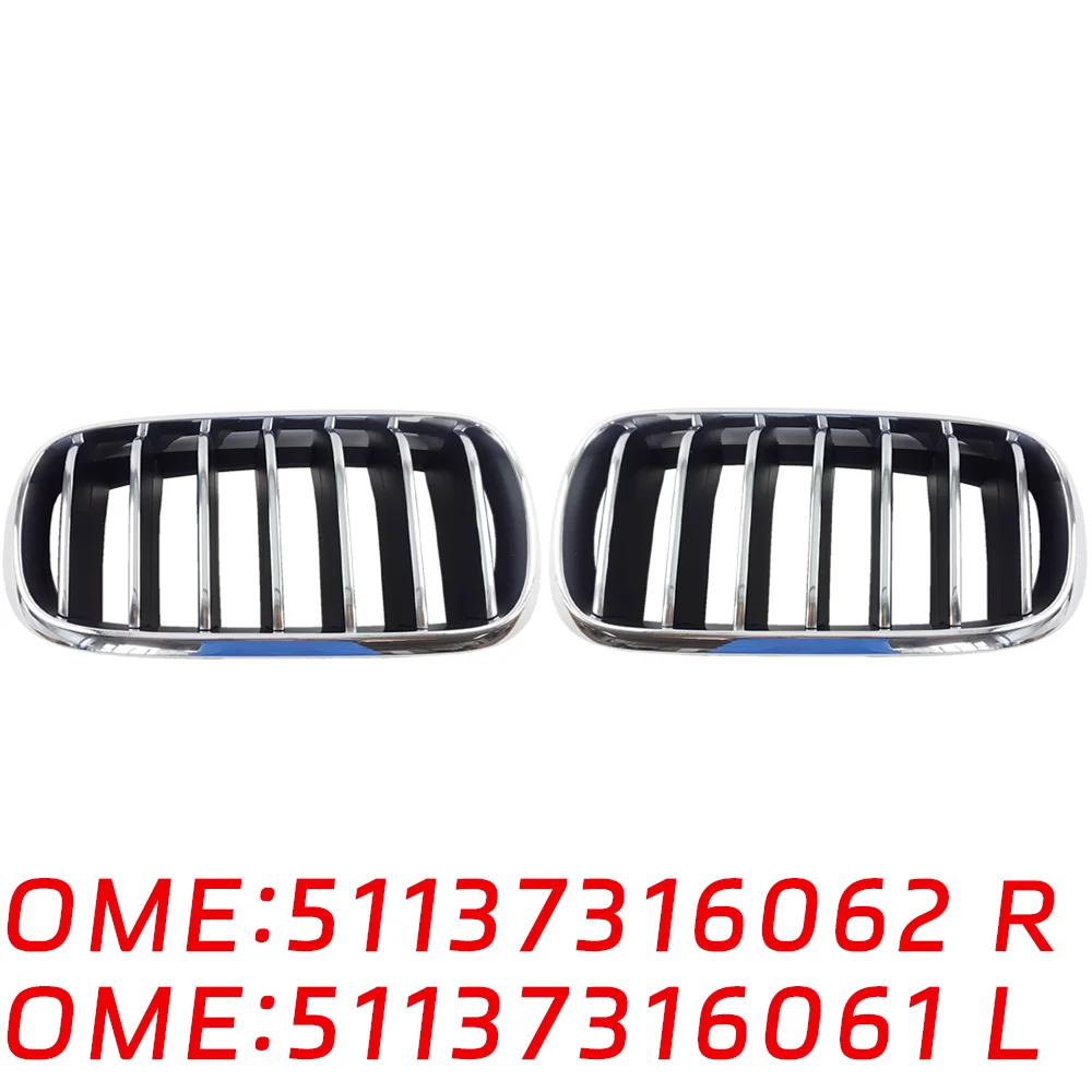 

For BMW 51137316061 51137316062 X5 F15 25 d dx 28 ix 40 ex 35 i Kidney bumper grille Grill base middle net base car auto parts