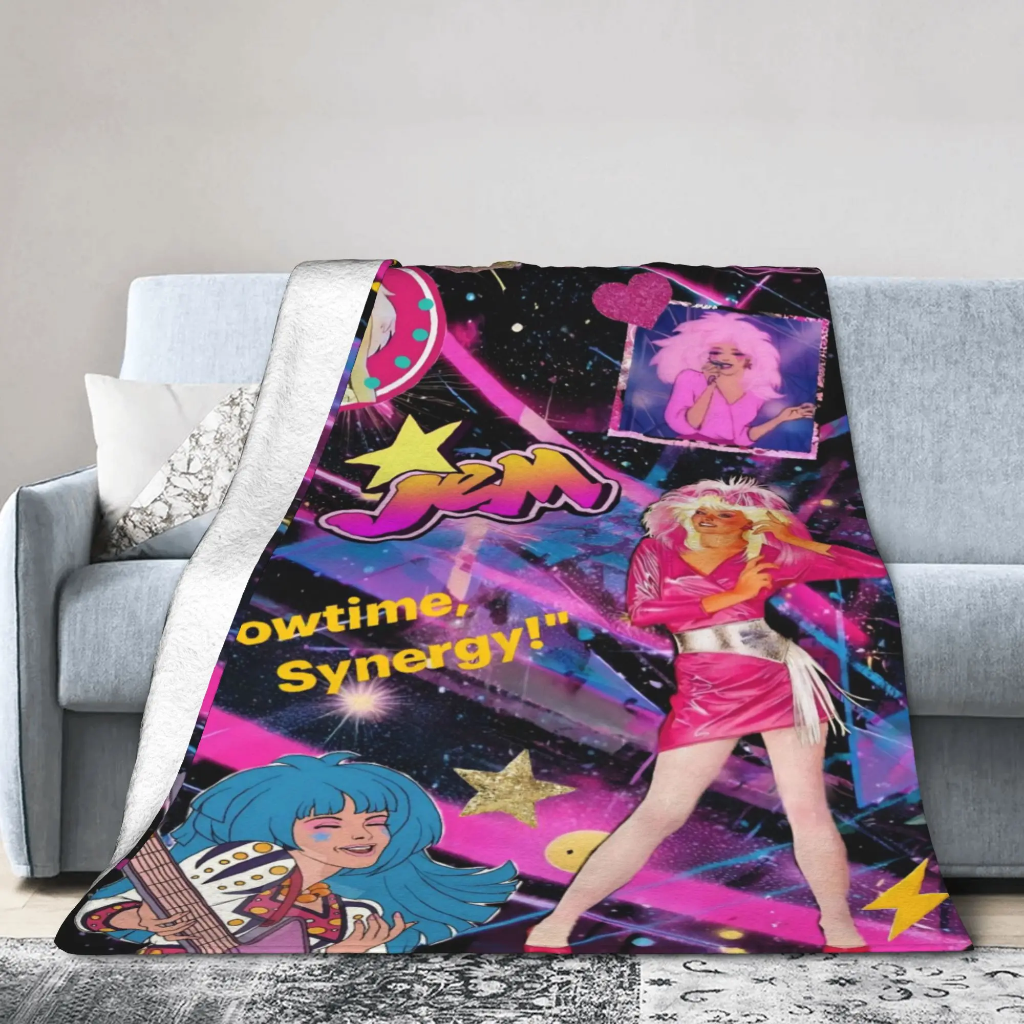 New Arrival Jem And The Holograms Blankets Super Soft Flannel  Relax Throw Blankets Machine Washable