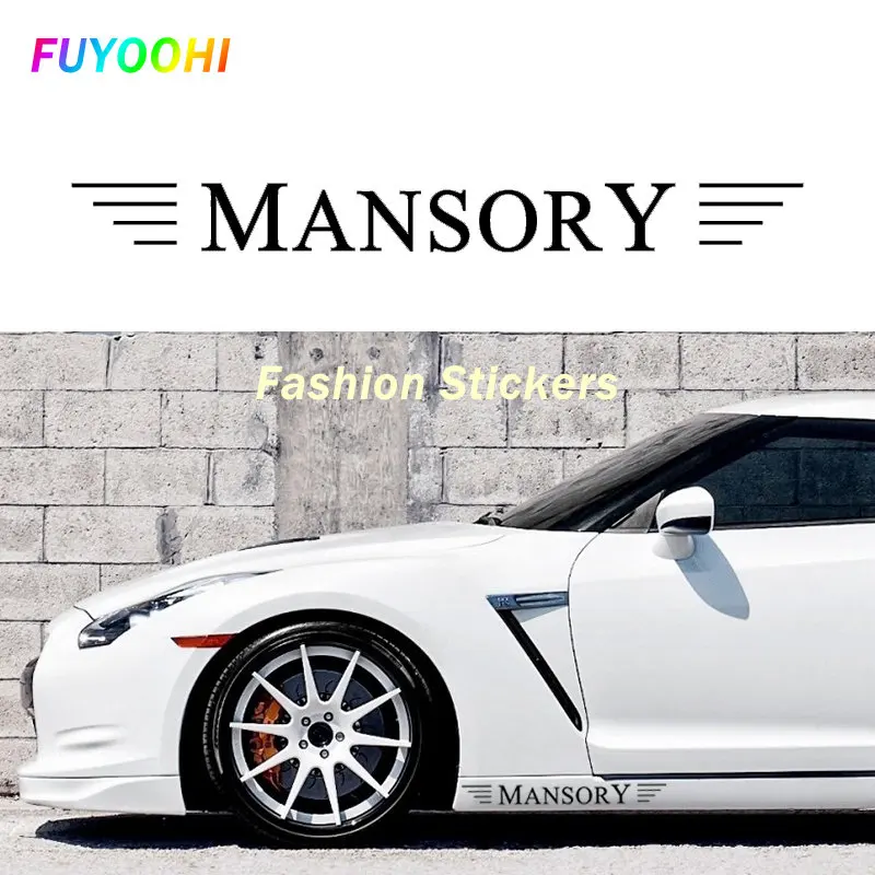 FUYOOHI Stickers Creativity Mansory Club Character Decal Silhouette Vinyl Car Stickers and Graphics Window Styling Decals