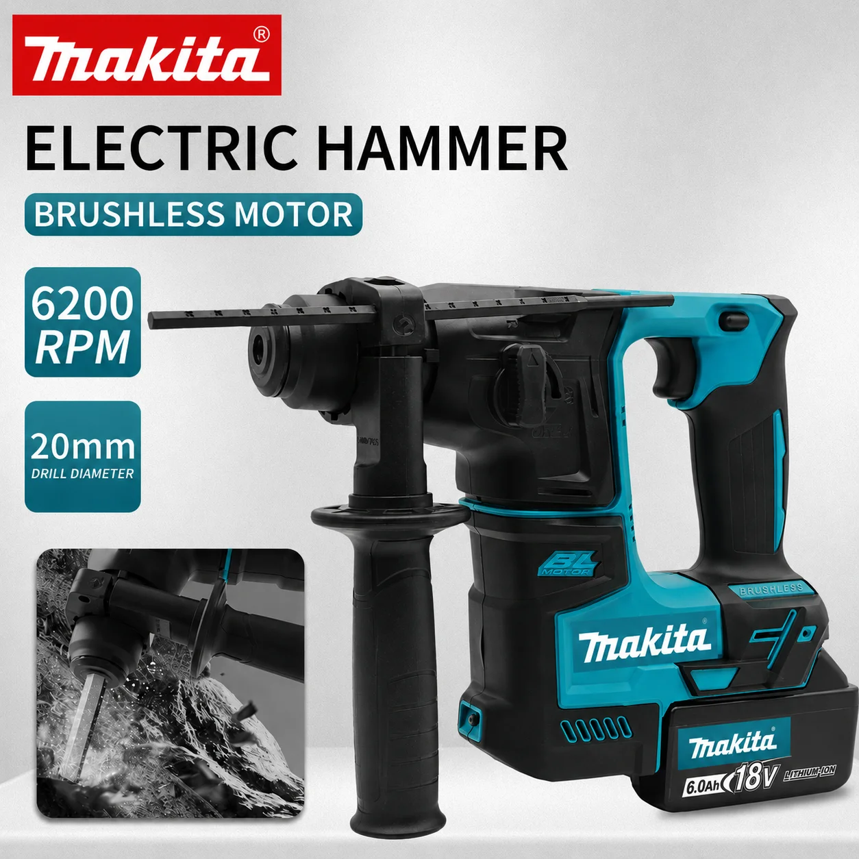 Hammer Drill Sds - 마키타 DHR171 전기 해머 브러시리스 무선
