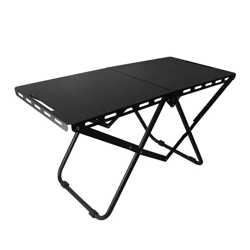 

Outdoor folding table Carbon steel creative camping sub Portable quick opening single