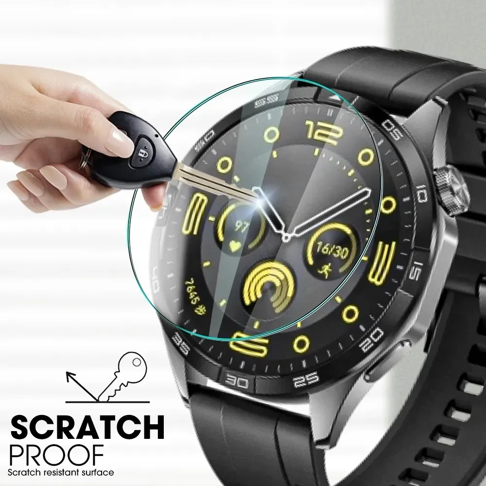 Tempered Glass Film For Huawei Watch GT 4 46mm 41mm Screen Protector Anti-Scratch 3D Glass Films For Huawei Watch gt4 41 46mm