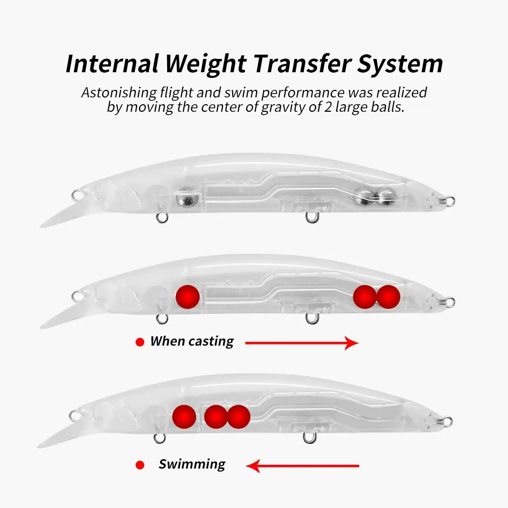 13 سنتيمتر 23 جرام Jerkbait العائمة أسماك الصيد إغراء Ima جيودو 130MD المتذبذب ل القاروص الأصفر بونيتو KingFish Leerfish Amberjack