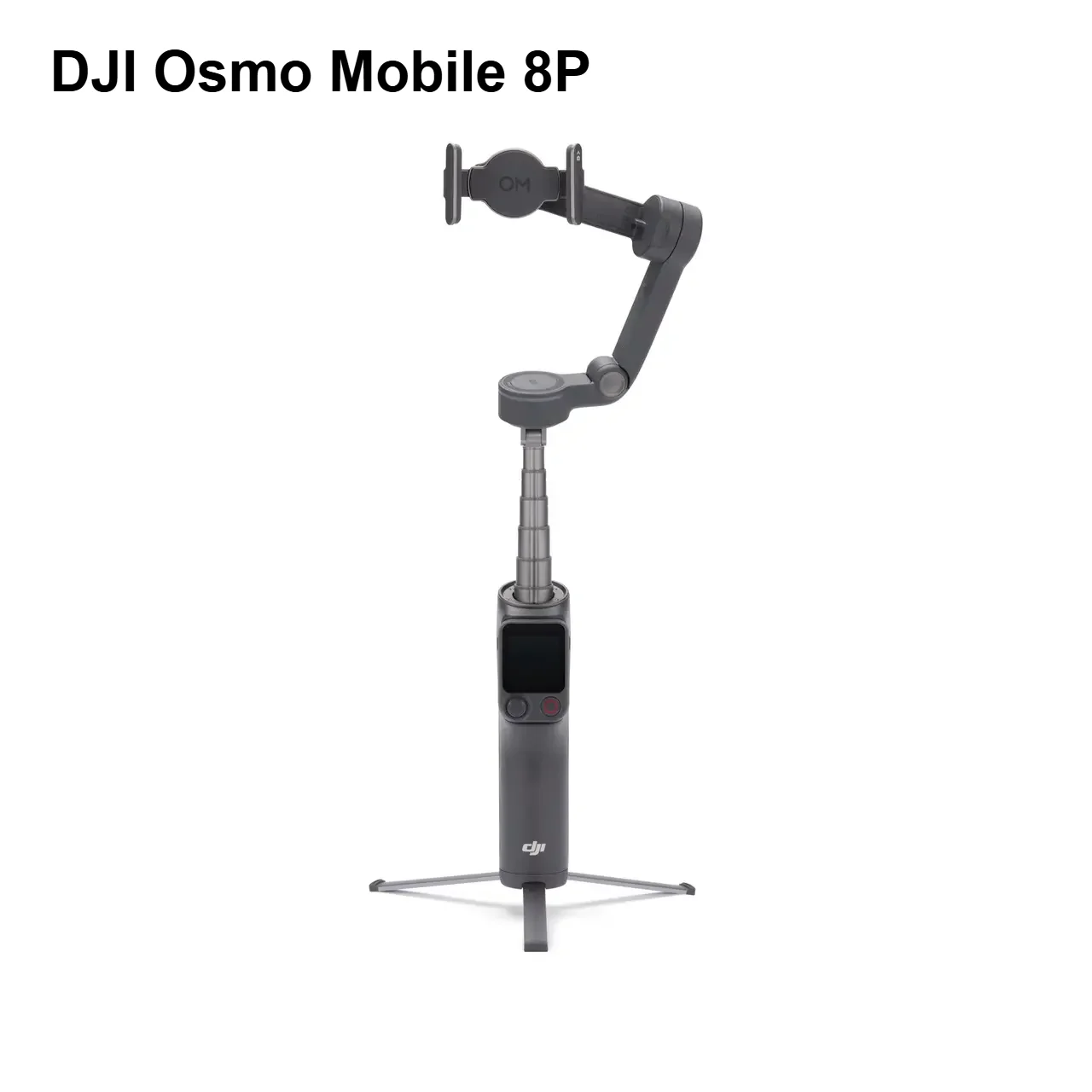 100% Original New DJI Osmo Mobile 8P, 3-Axis Phone Gimbal, AI Tracking 360° Follow, Anti-Shake Remote Control Vlog Stabilizer