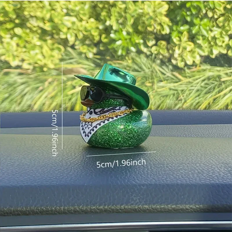 Duck Car Ornament - Rubber Duck Perfect cadeau voor eendenliefhebbers - Auto Duck Interieurdecoratie Accessoires