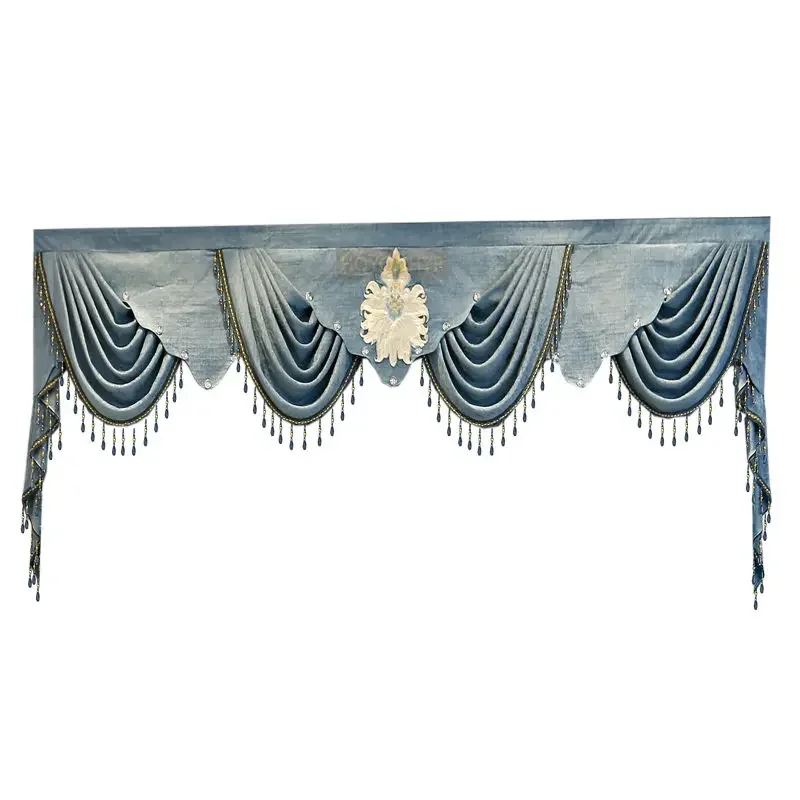 Designer tailor-made high quality Valance for living room bedroom hotel kitchen windows not include curtains and tulle