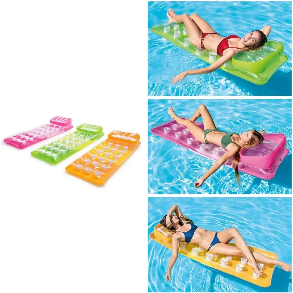 

18-ket ashion Pool Lounge - Iatable Pool loat - ColMay Vary