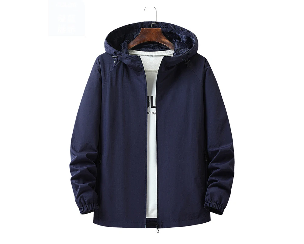 Autumn Men's Hiking Waterproof Jackets Men Outdoor Quick Dry Sports Climbing Hooded Coats Men Breathable Windbreaker Jackets 5XL 22 S336f48399f5342fa94ed74ef75504b10b