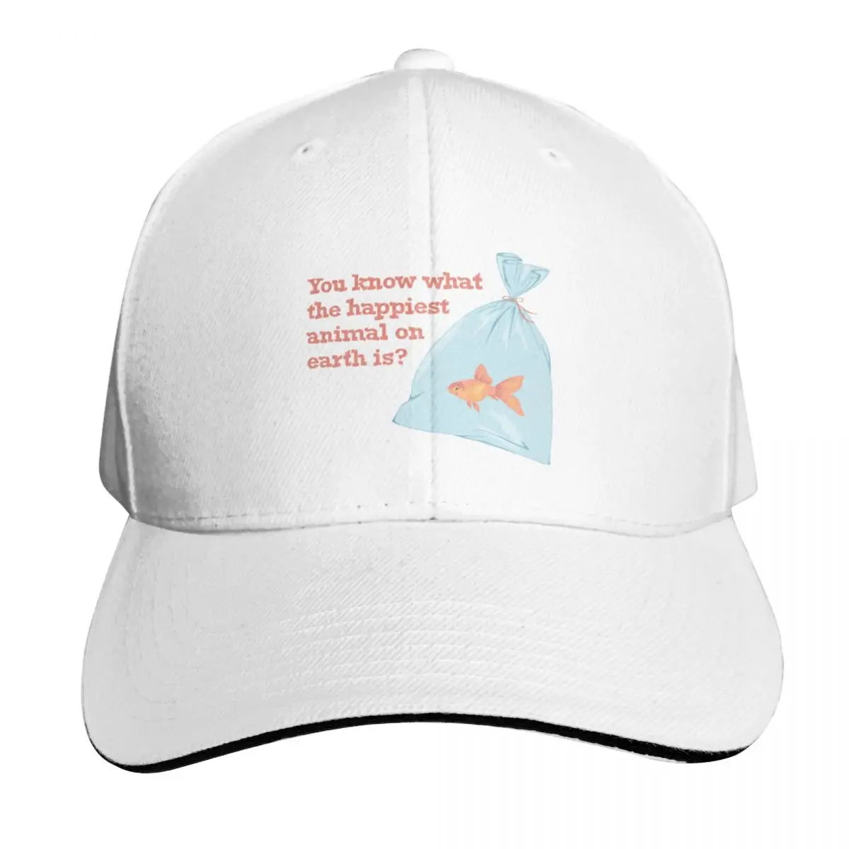 Be A Goldfish Personalized For Boys A Baseball Cap Hat