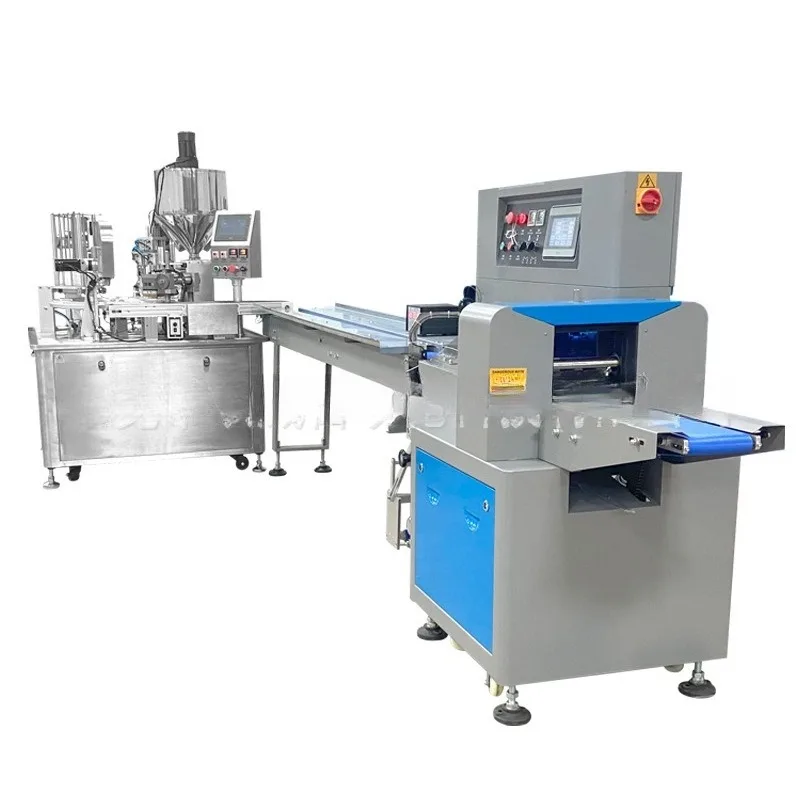 

Butt pillow packing machine