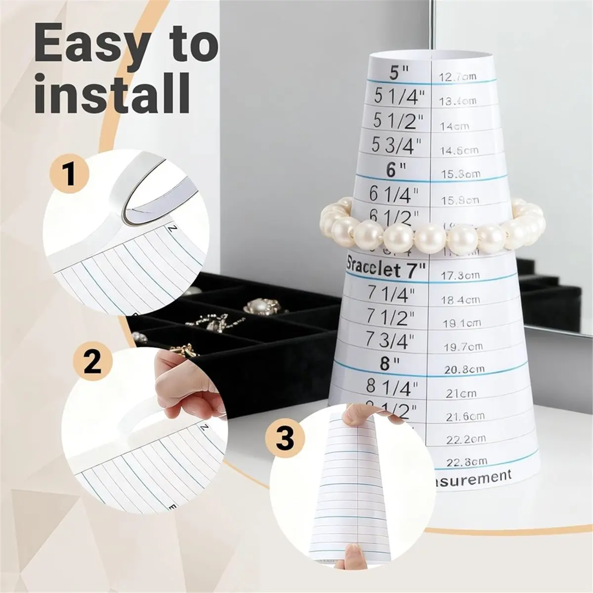 Best sales 2026 14Pcs Ring Sizer Measuring Tool Kit, RingSizing Mandrel, Ring Sizes Belt, Wiping Cloth, , Etc.